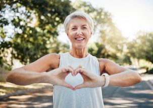 healthy woman